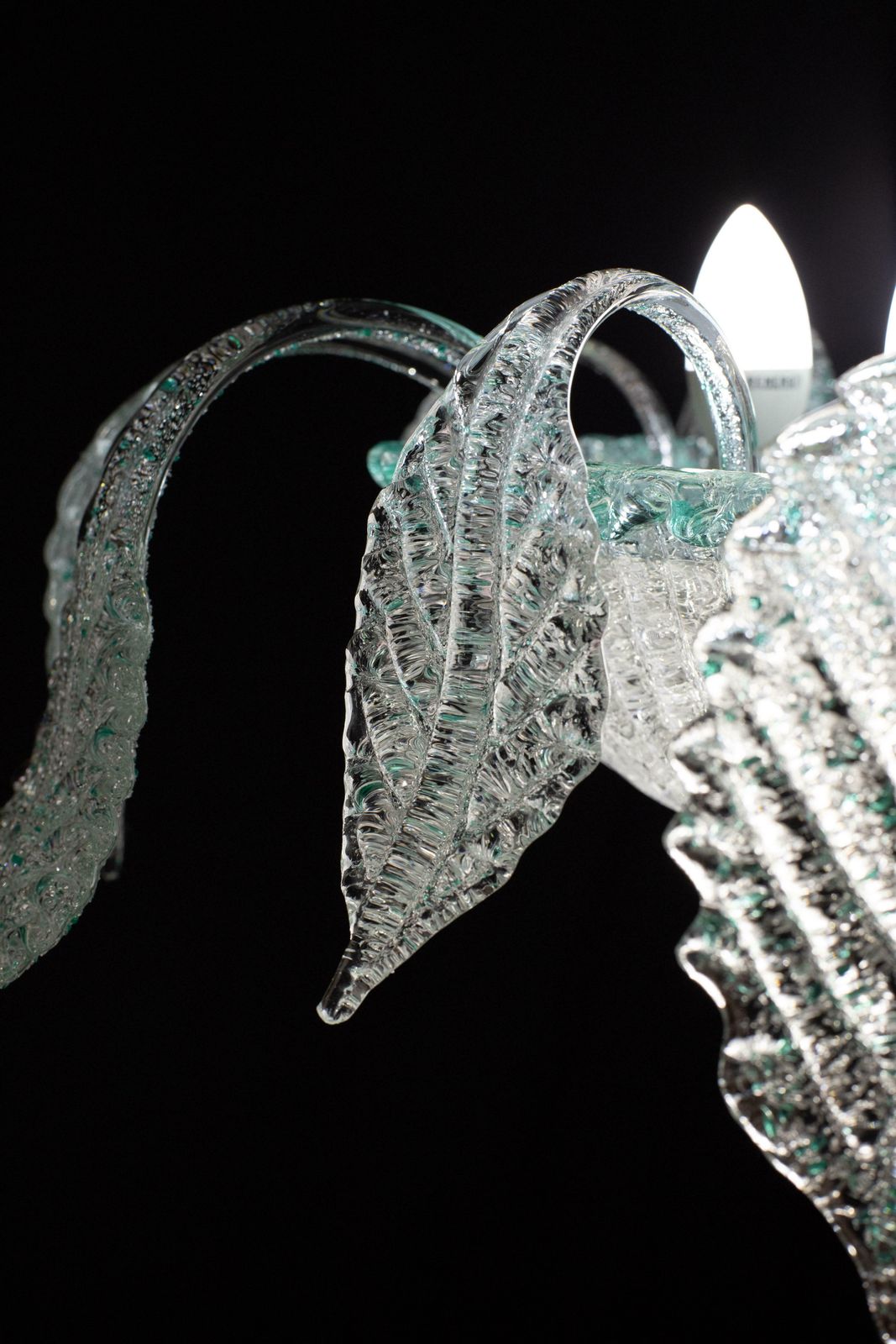 Venetian Vintage Turquoise Murano Glass Chandelier photo buy