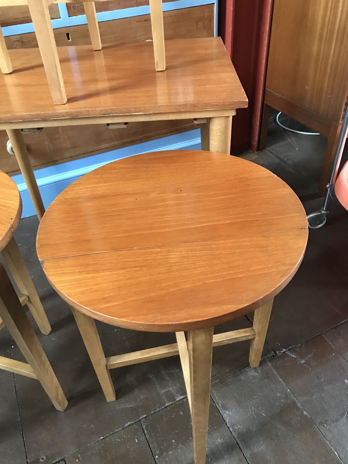 Poul Hundevad Style Set Of 4 Tables Novy Domov photo vintage