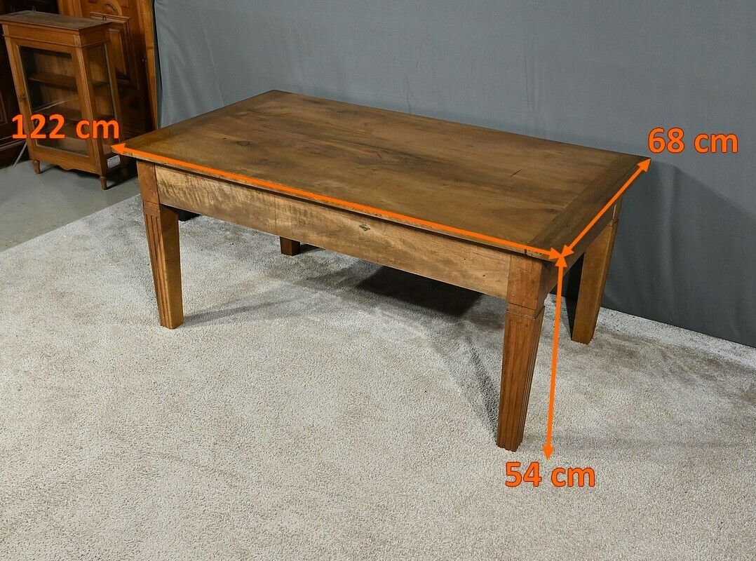 photo buy Walnut Coffee Table, Louis XVI – 19th Century Style