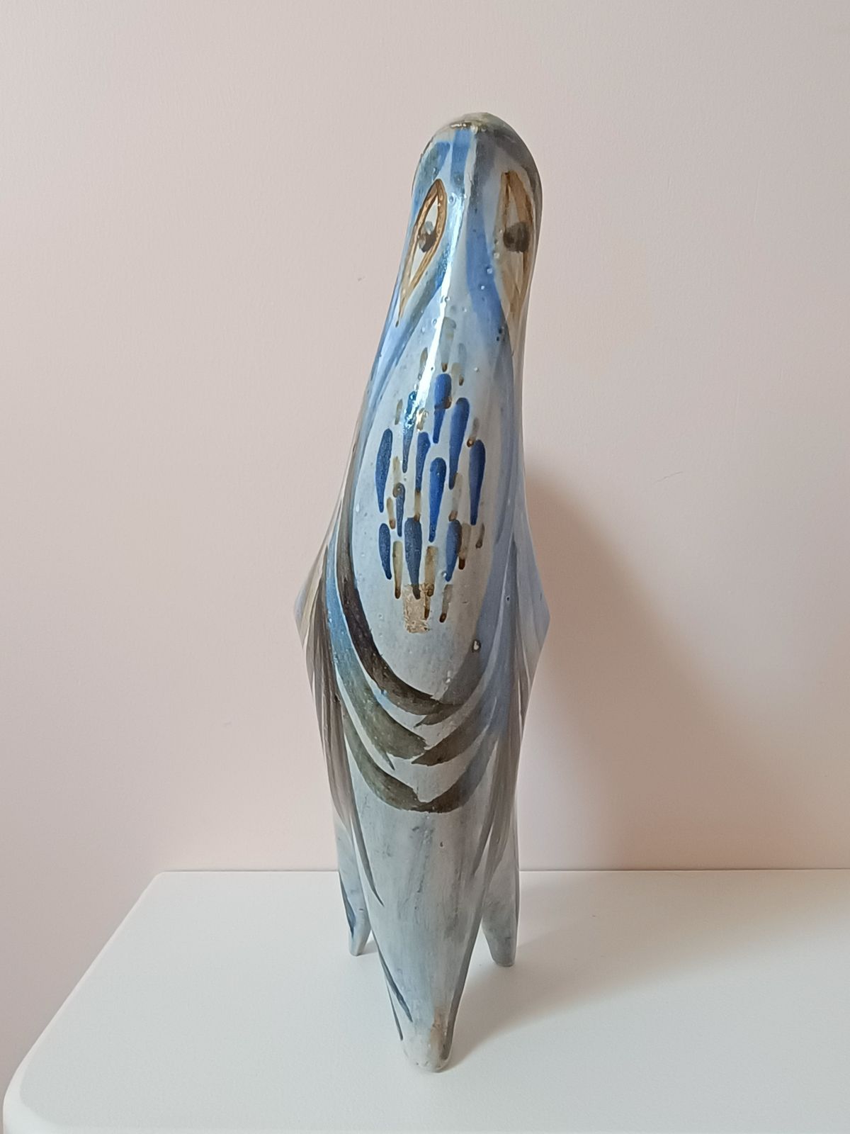 Scandinavian Bird Planter Rorstrand Gustavsberg Stig Lindberg Style C1960 photo for sale