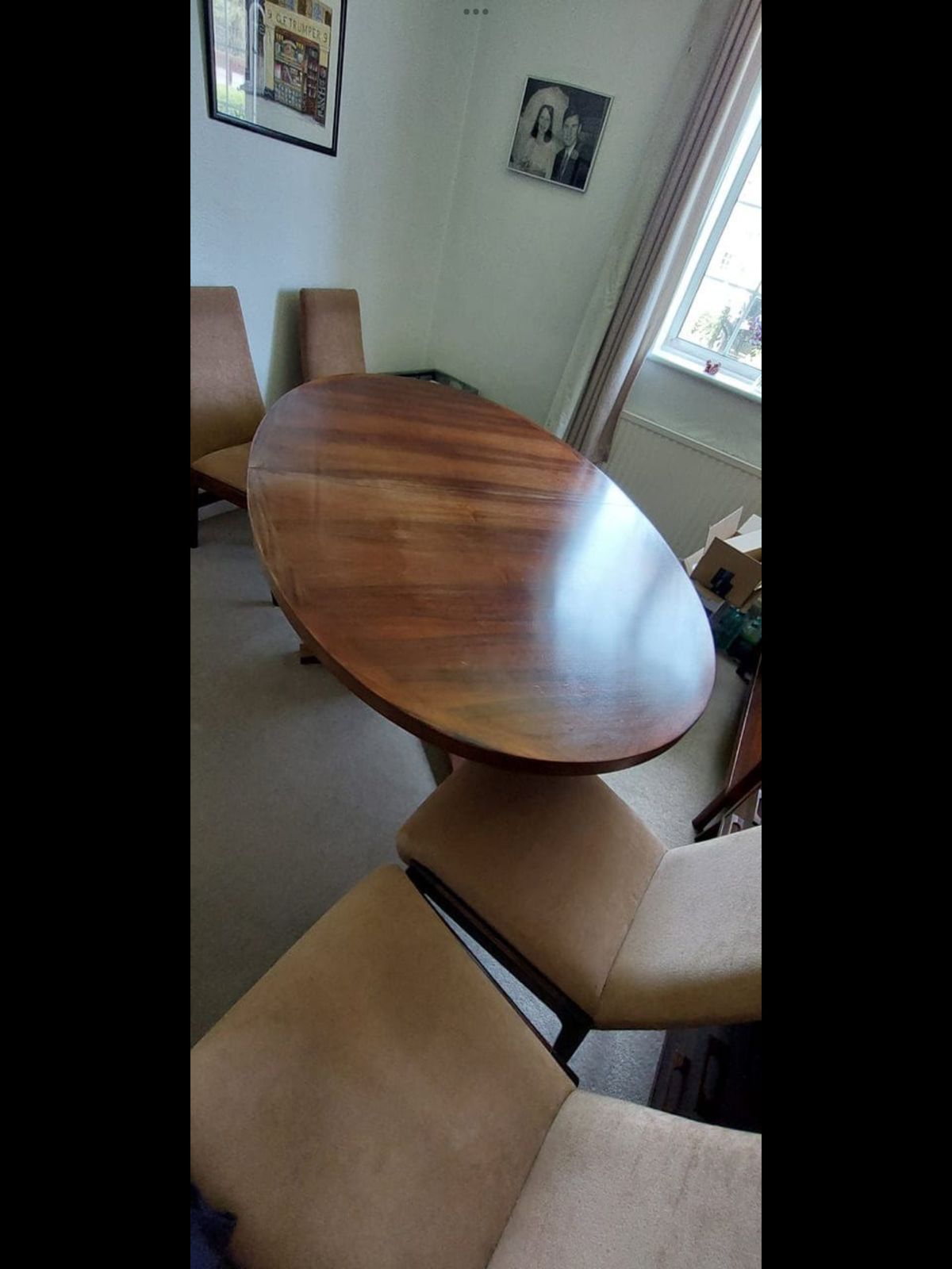 Heltborg Mobler Danish Rosewood Dining Table And 6 Chairs