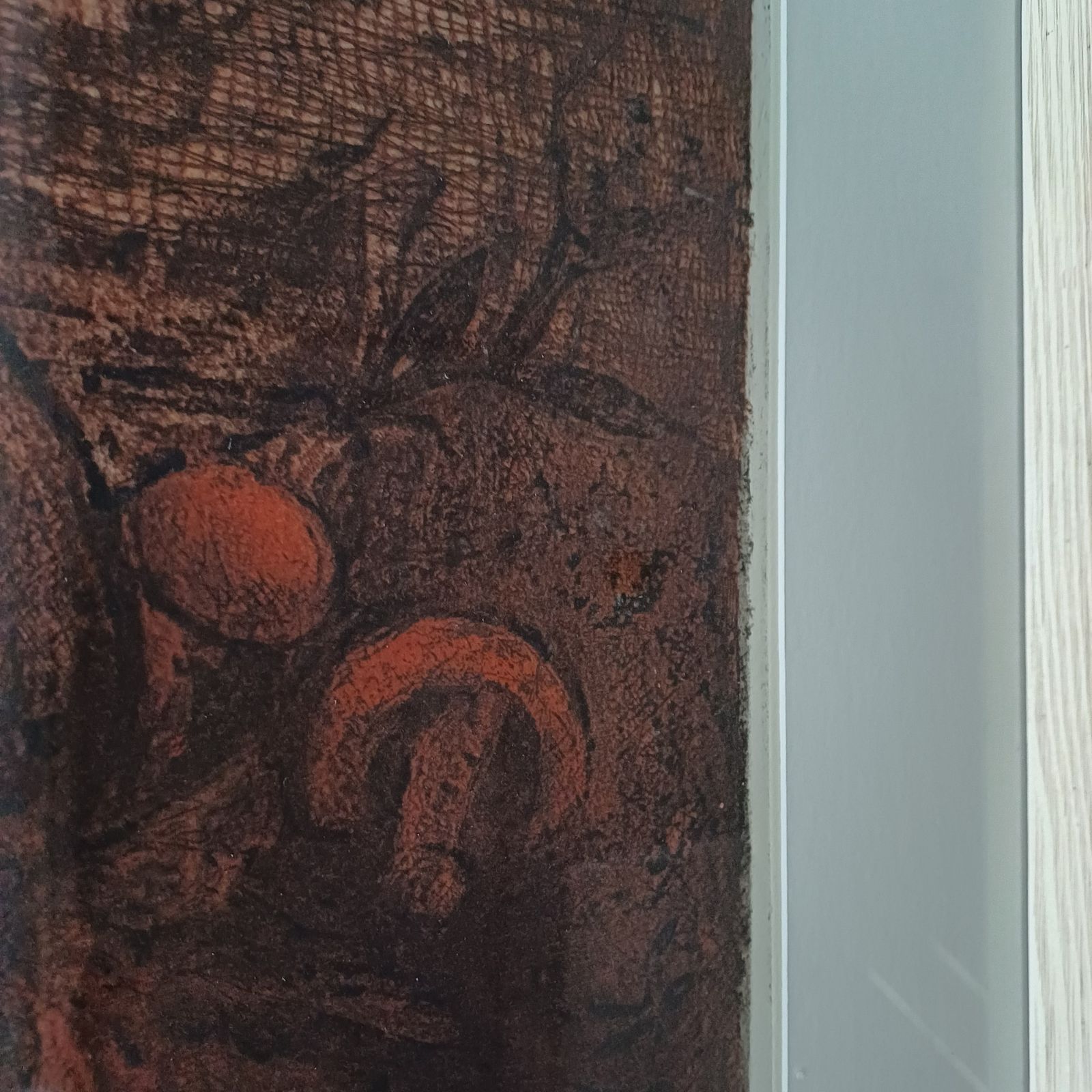 Still Life With Mushrooms By André Bicât, Mid Century photo 359.0
