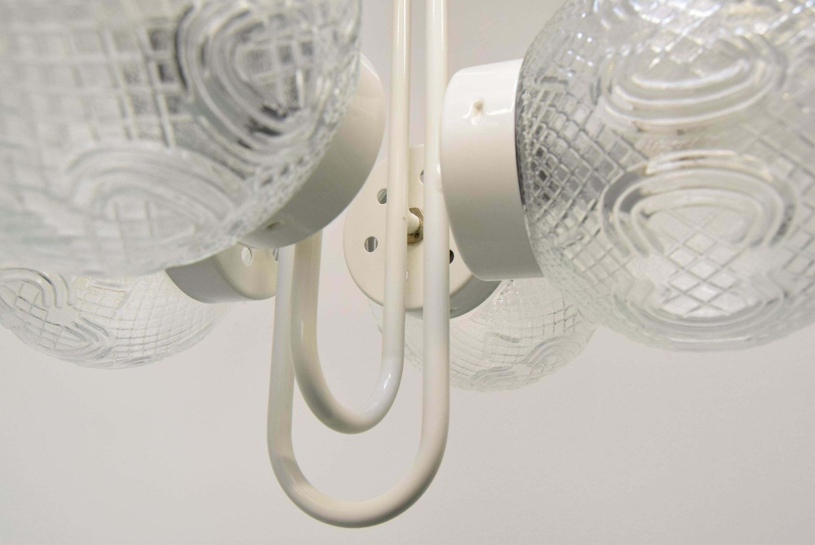 photo furniture Mid Century Designed Chandelier By Jilove U Decina, 1970's.