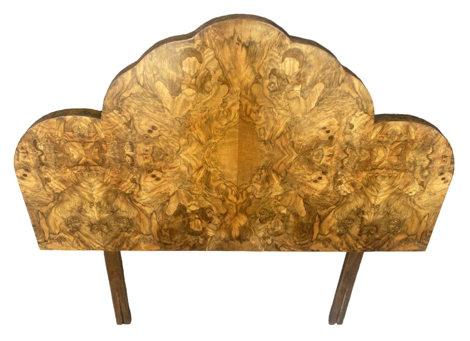 Pair Of Art Deco Single Cloud Shaped Headboards photo Furniture