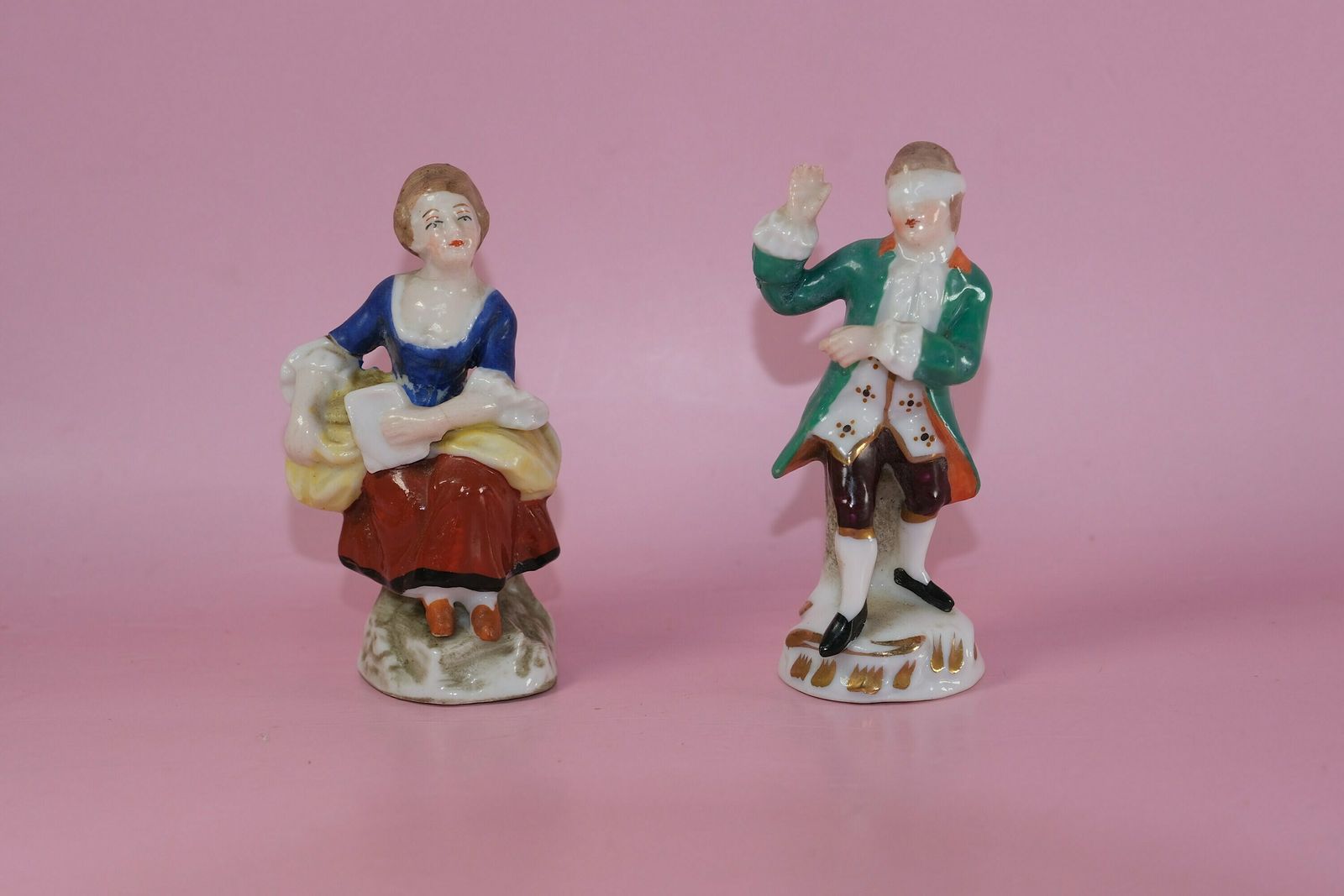 photo for sale Porcelain Figurines, Chelsea, Edme Samson