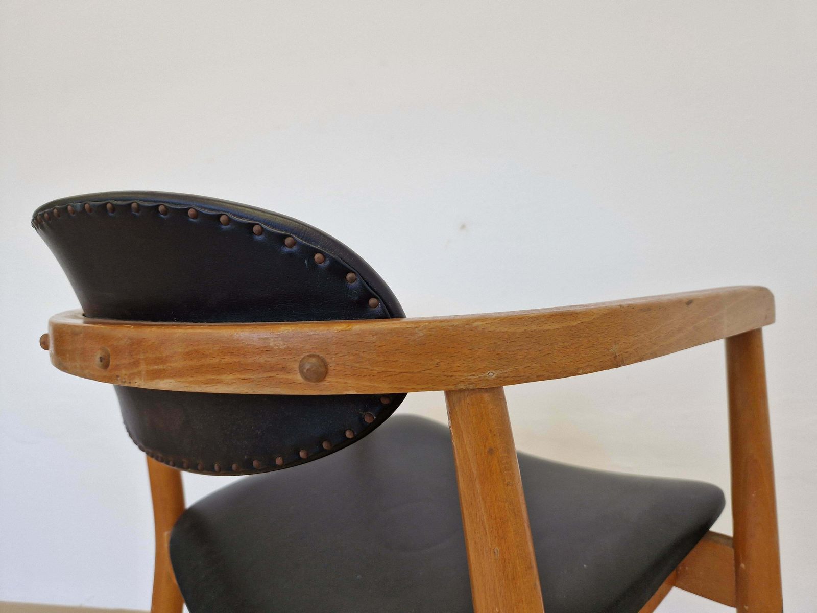 Midcentury Rare Chair Ton Designed By Antonin Suman, Scandinavian Style, 1960s photo vinterior
