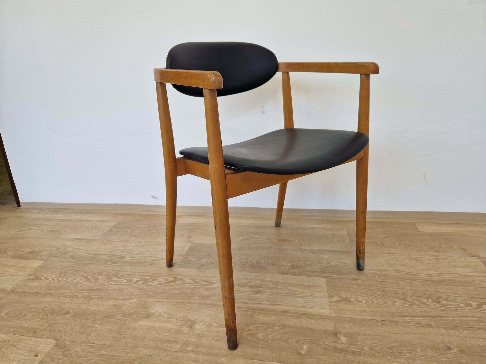 Midcentury Rare Chair Ton Designed By Antonin Suman, Scandinavian Style, 1960s photo buy