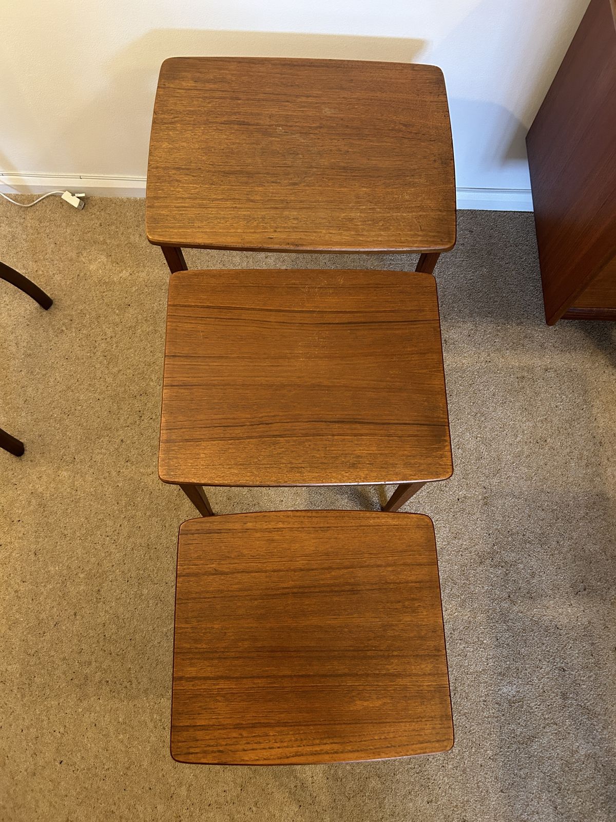 Younger, 1960s, Vintage, Teak, Nest Of Side Tables photo for sale