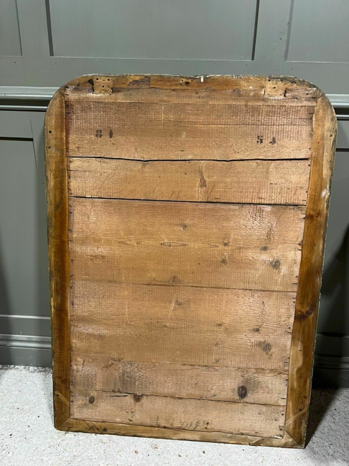 Antique Mirror French Gilded Wood Carved Frame Circa Late 1880’s photo buy
