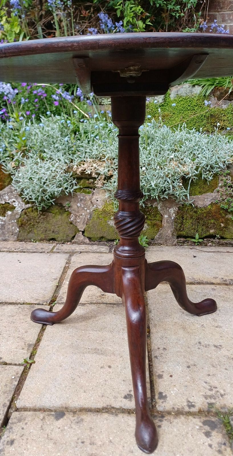 18th Century Mahogany Tripod With Beautiful Pedestal photo furniture