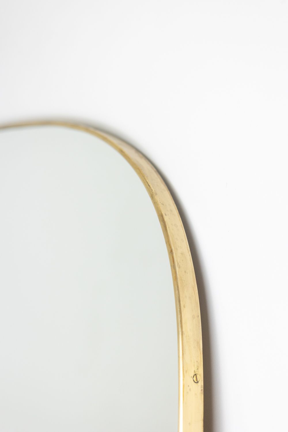 Pair Of 1950s Style Mirrors In Gilded Brass. Contemporary. Ls58731909u photo Home Decor