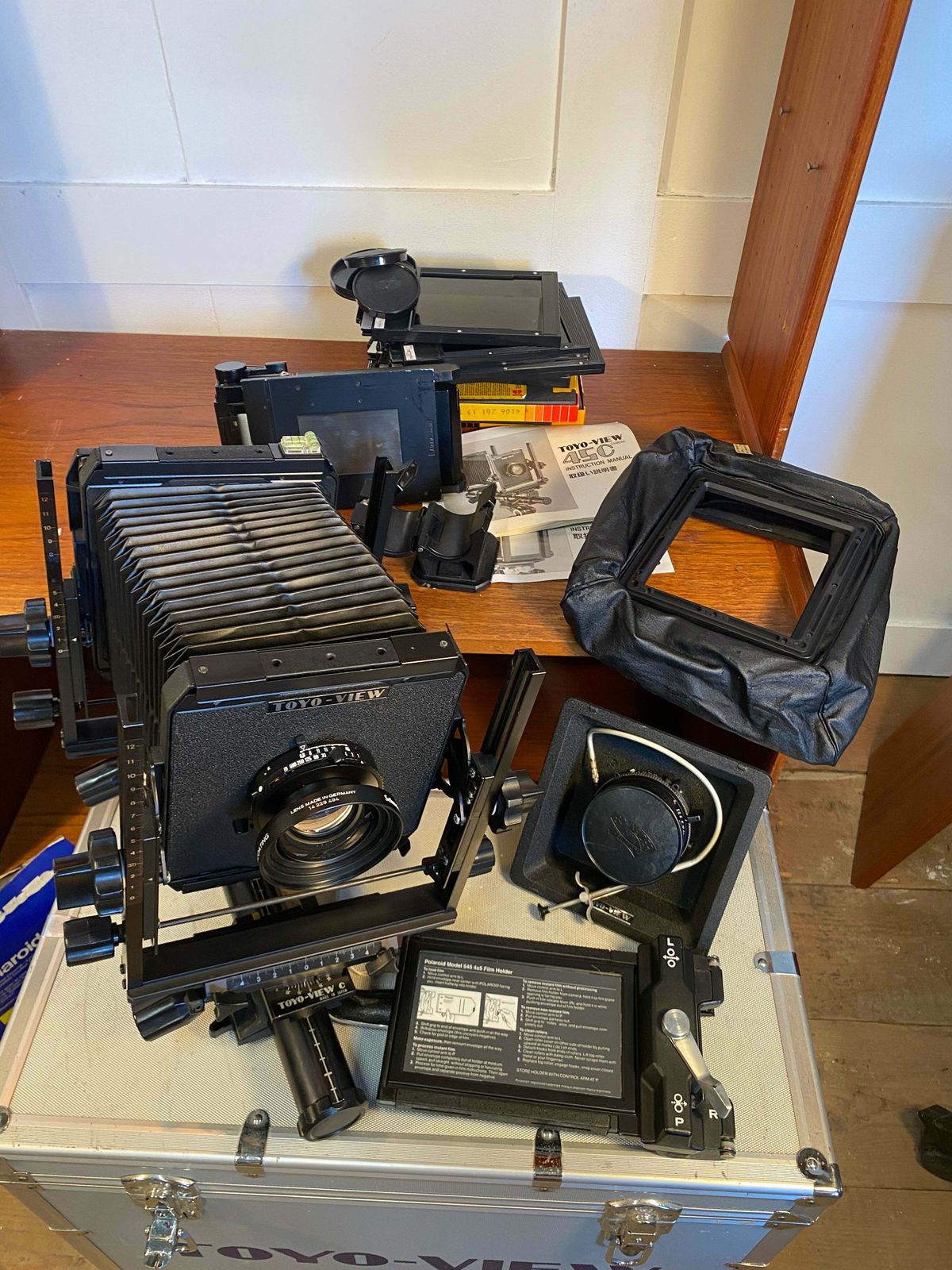 Toyo View 45c Large Format Camera, Additional Lens And Bundle