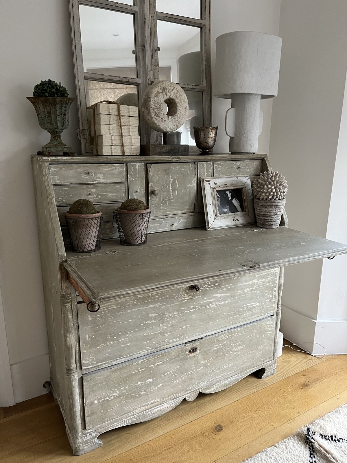 Antique Swedish Secretary photo furniture