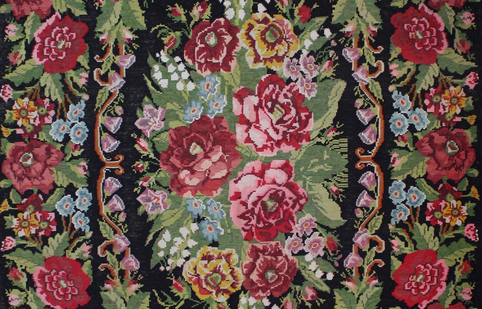 Fine Vintage Caucasian Kilim photo furniture