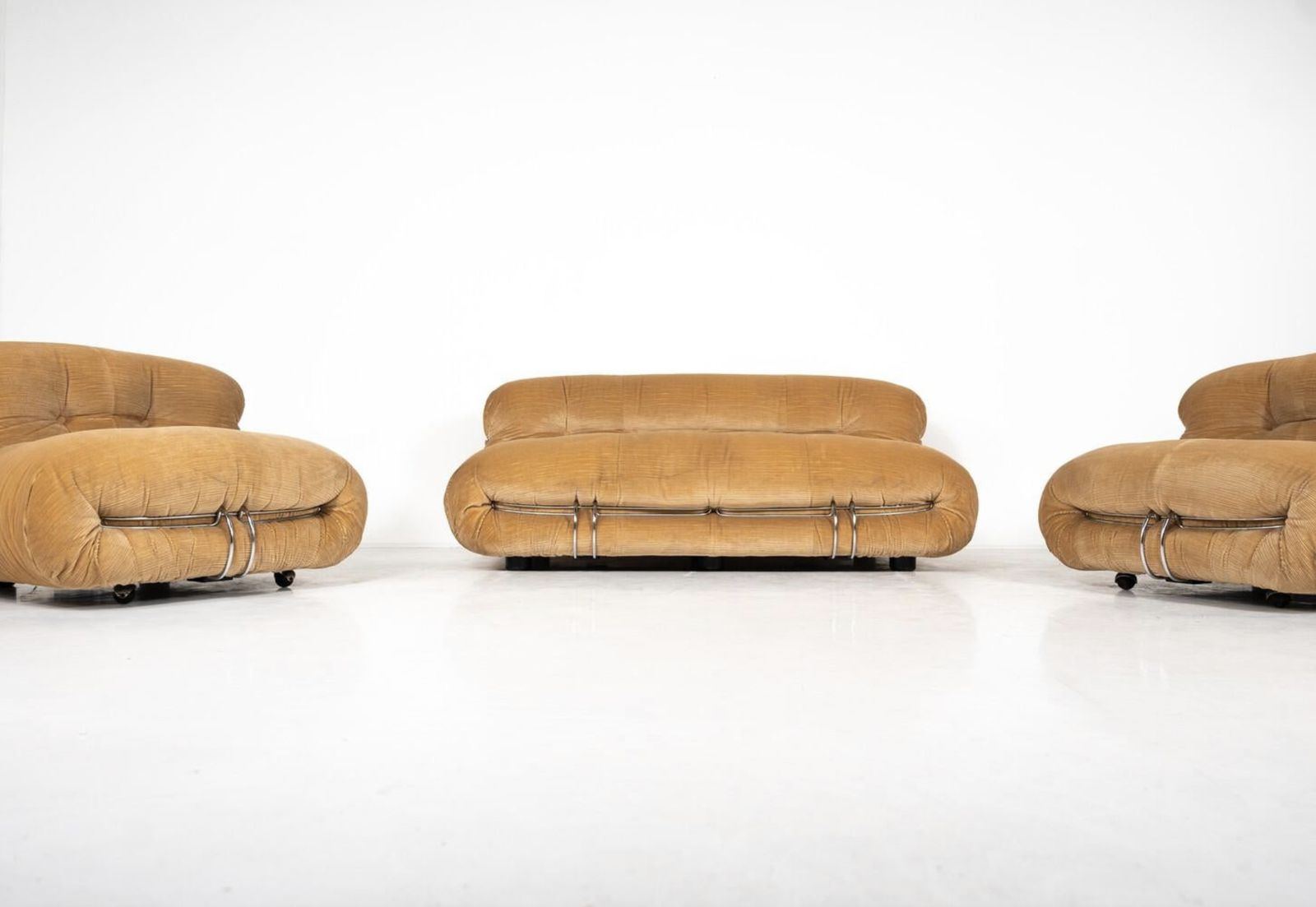 Mid Century Soriana Seating Set By Tobia & Afra Scarpa For Cassina, 1970s photo buy