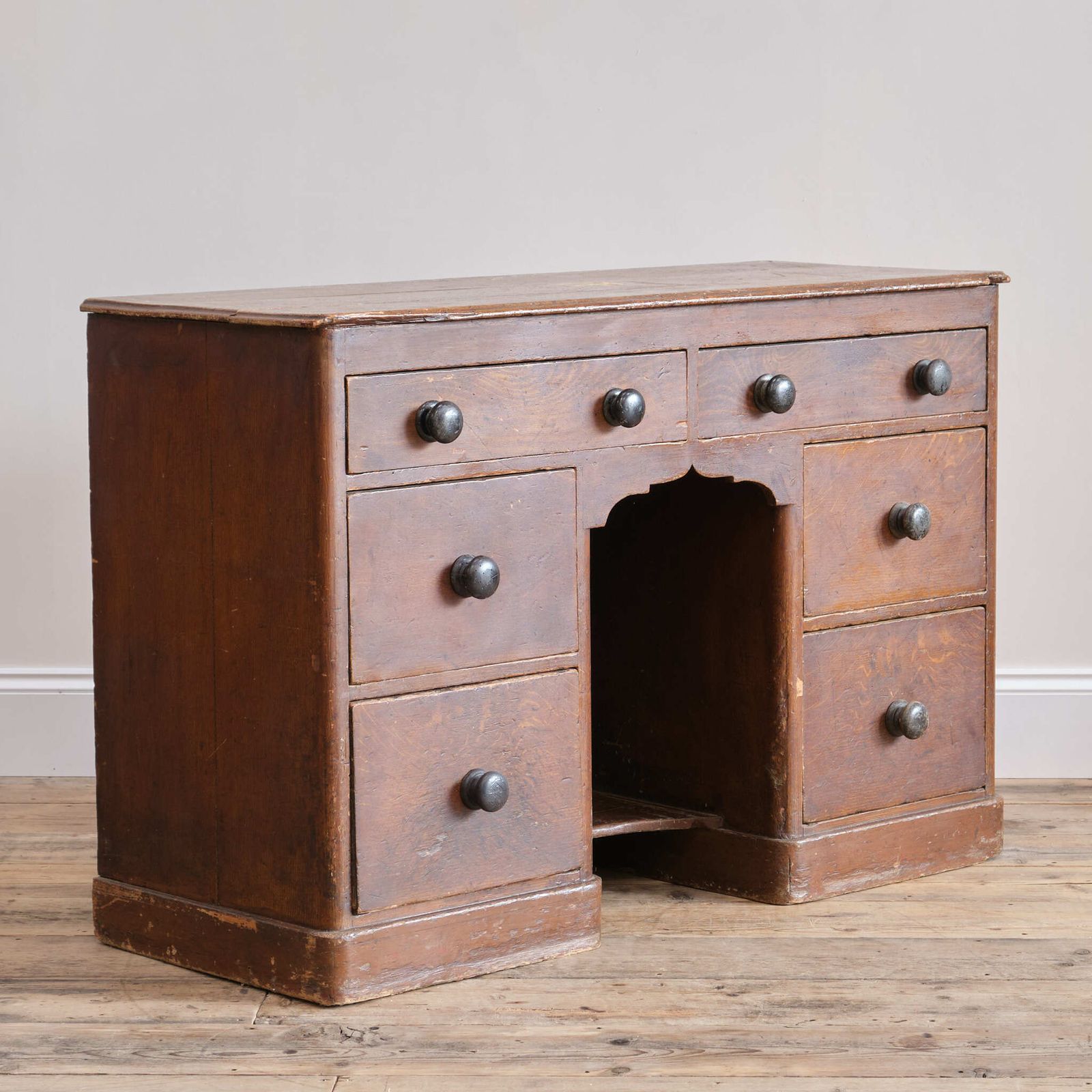 19th Century Painted Pine Dog Kennel Dresser photo for sale