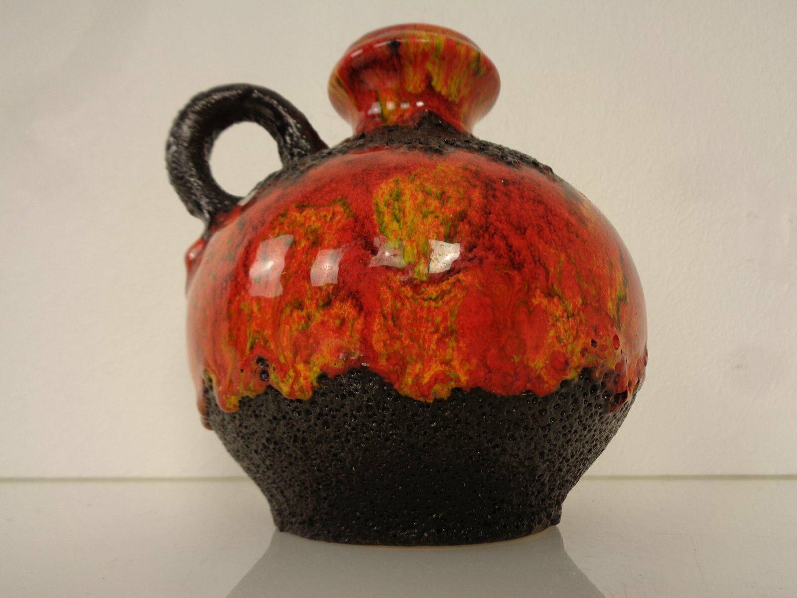 Lava Ceramic Vase From Walter Gerhards, 1970s photo for sale