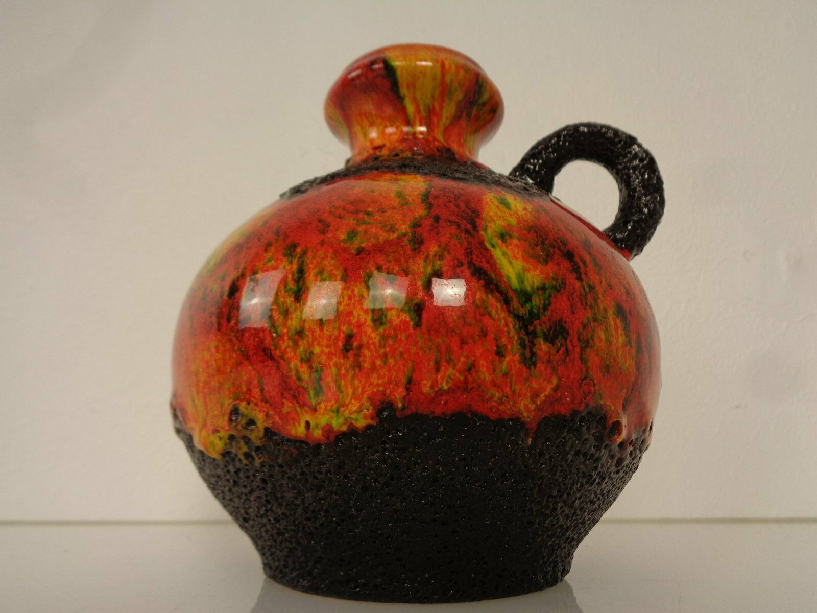 Lava Ceramic Vase From Walter Gerhards, 1970s photo vinterior