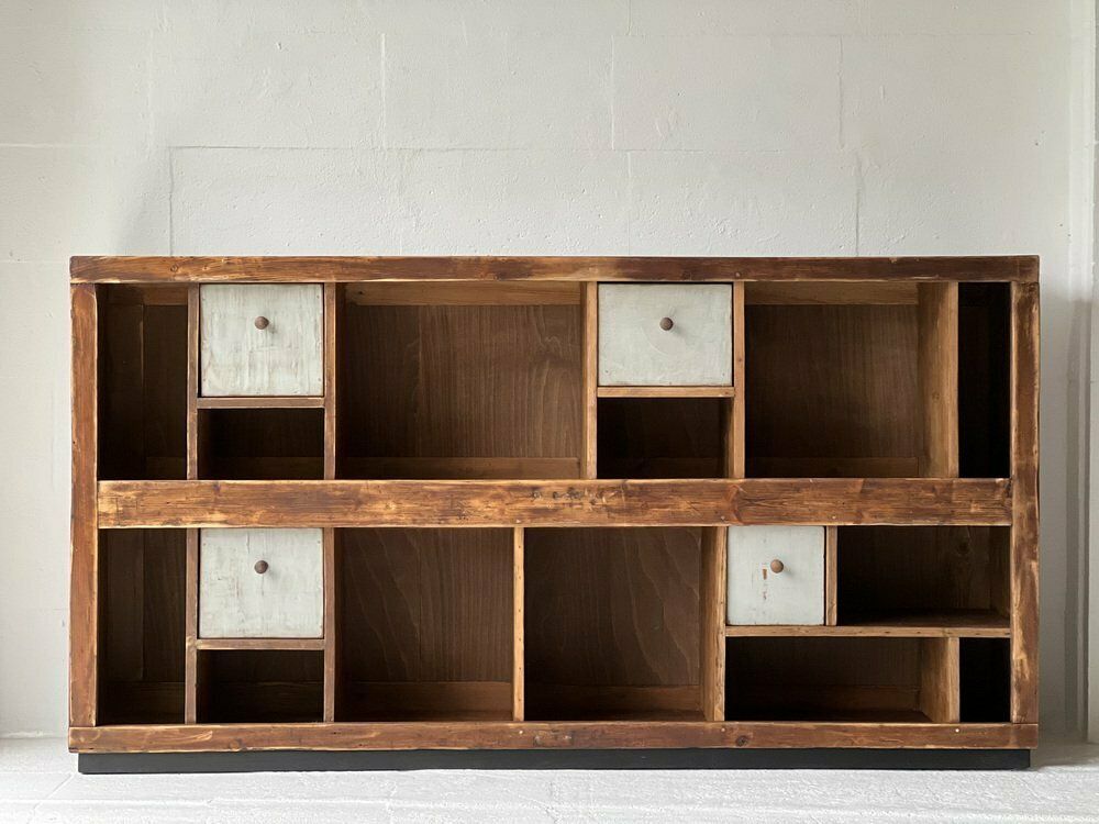 photo furniture Industriële Kast Met Lades En Planken