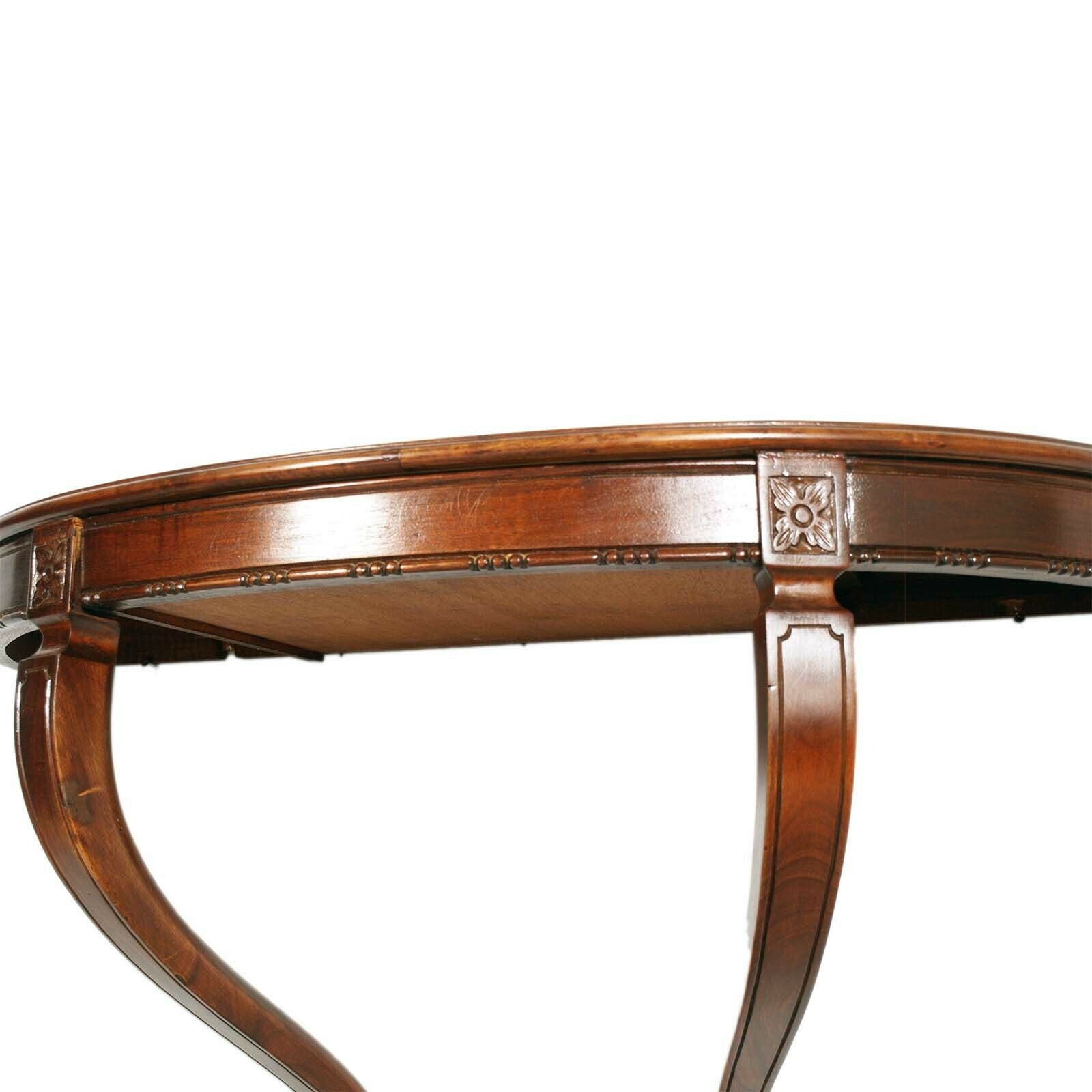 Early 1900s Venetian  Empire Console, In Carved Walnut By Bassano's Ebanistery photo Furniture