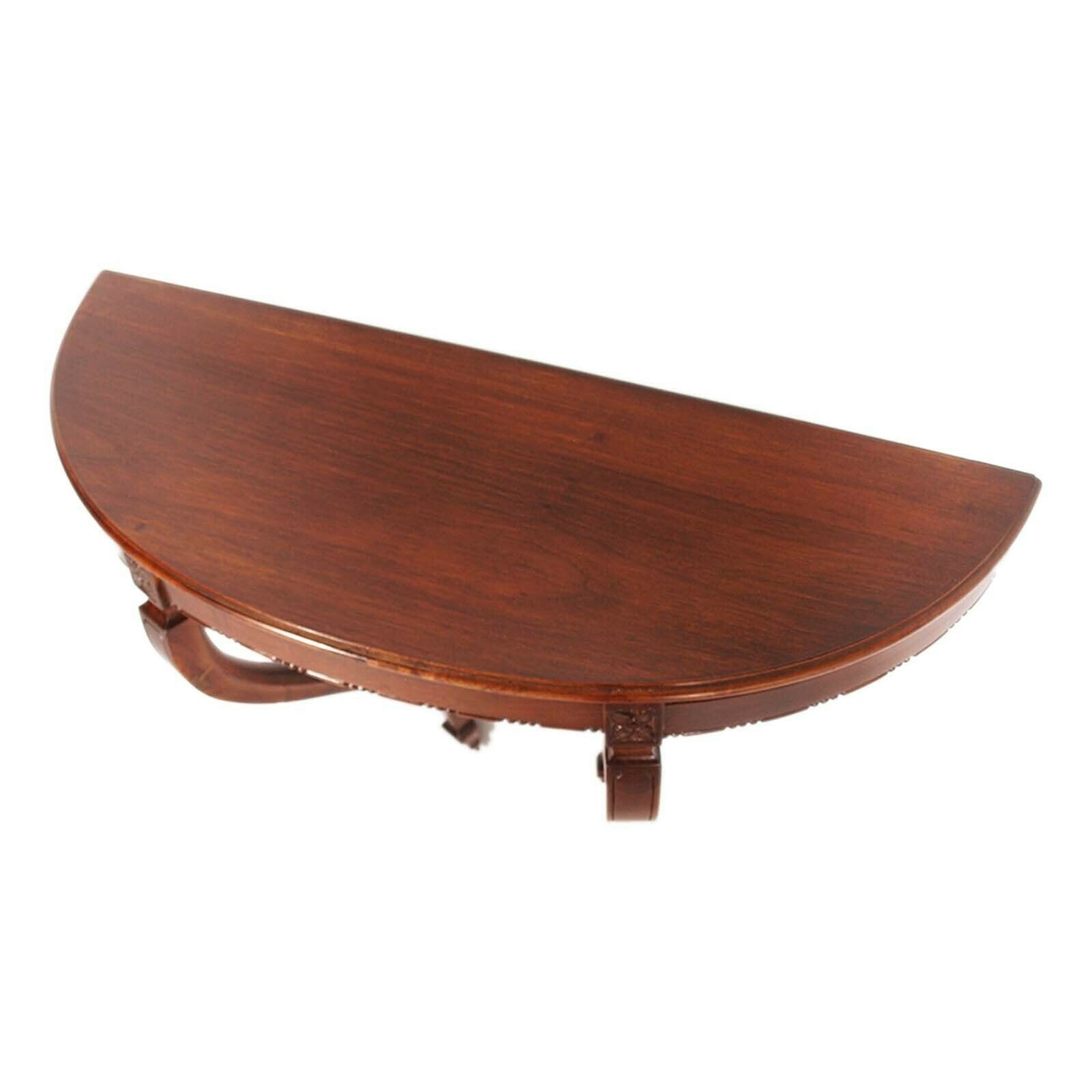 Early 1900s Venetian  Empire Console, In Carved Walnut By Bassano's Ebanistery photo vinterior