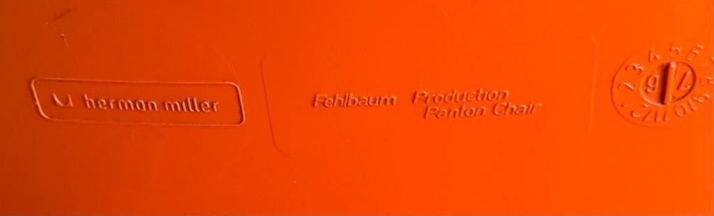 Panton Chair   Herman Miller 1976 photo vintage