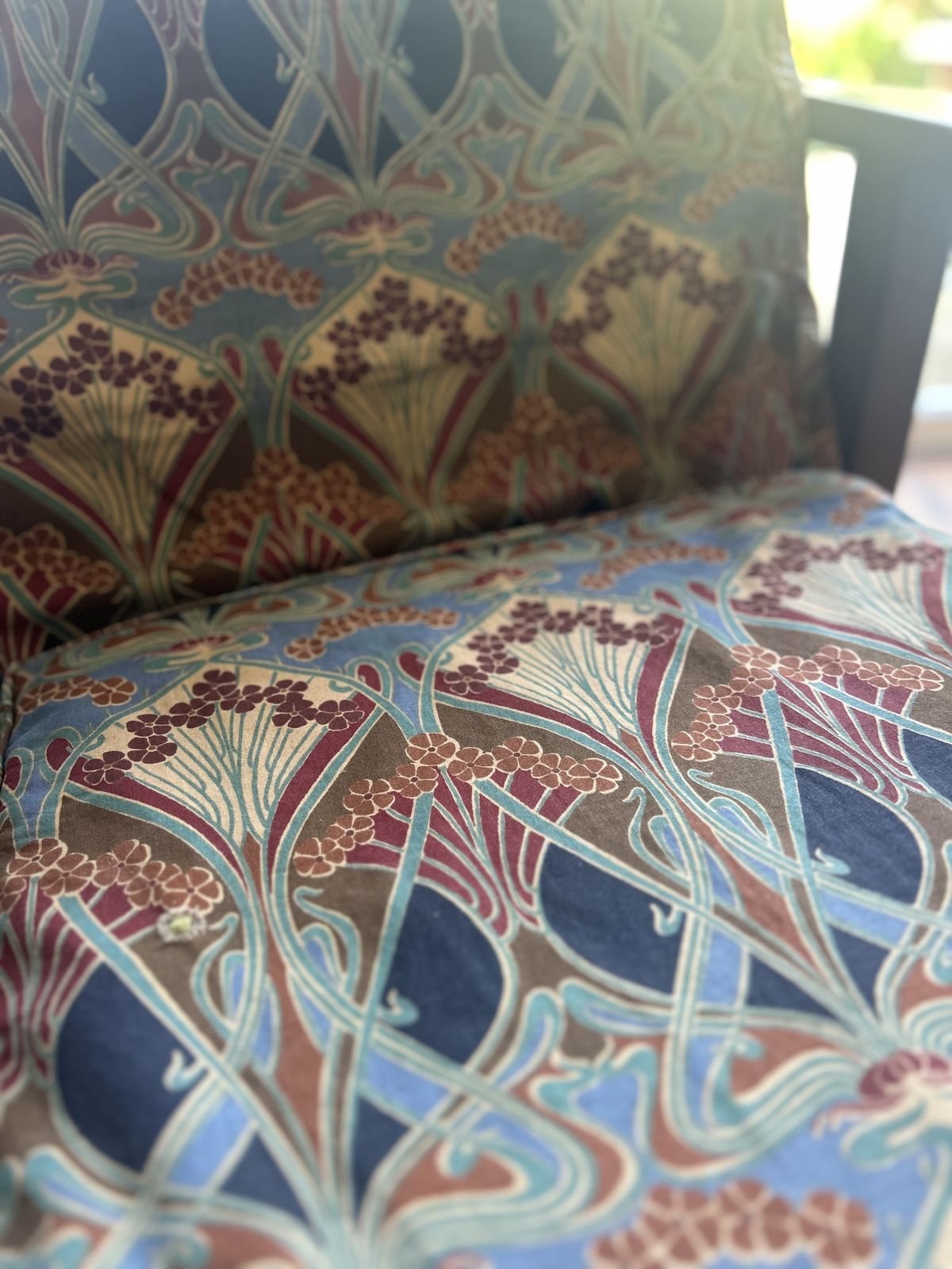 photo for sale Arts And Crafts Reclining Chair With Liberty Print