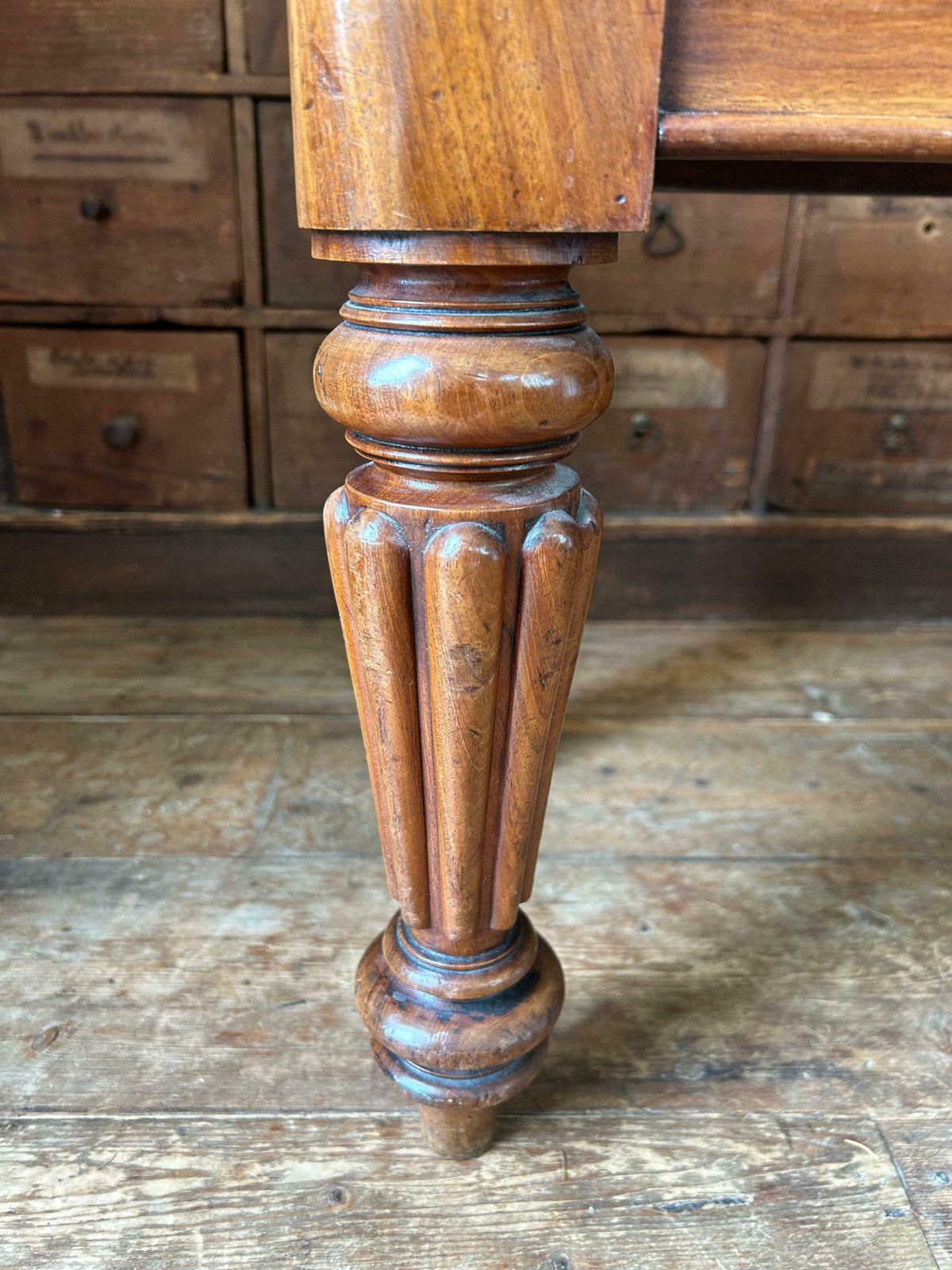 William Lv Mahogany Hall Bench In The Manner Of Gillows photo buy