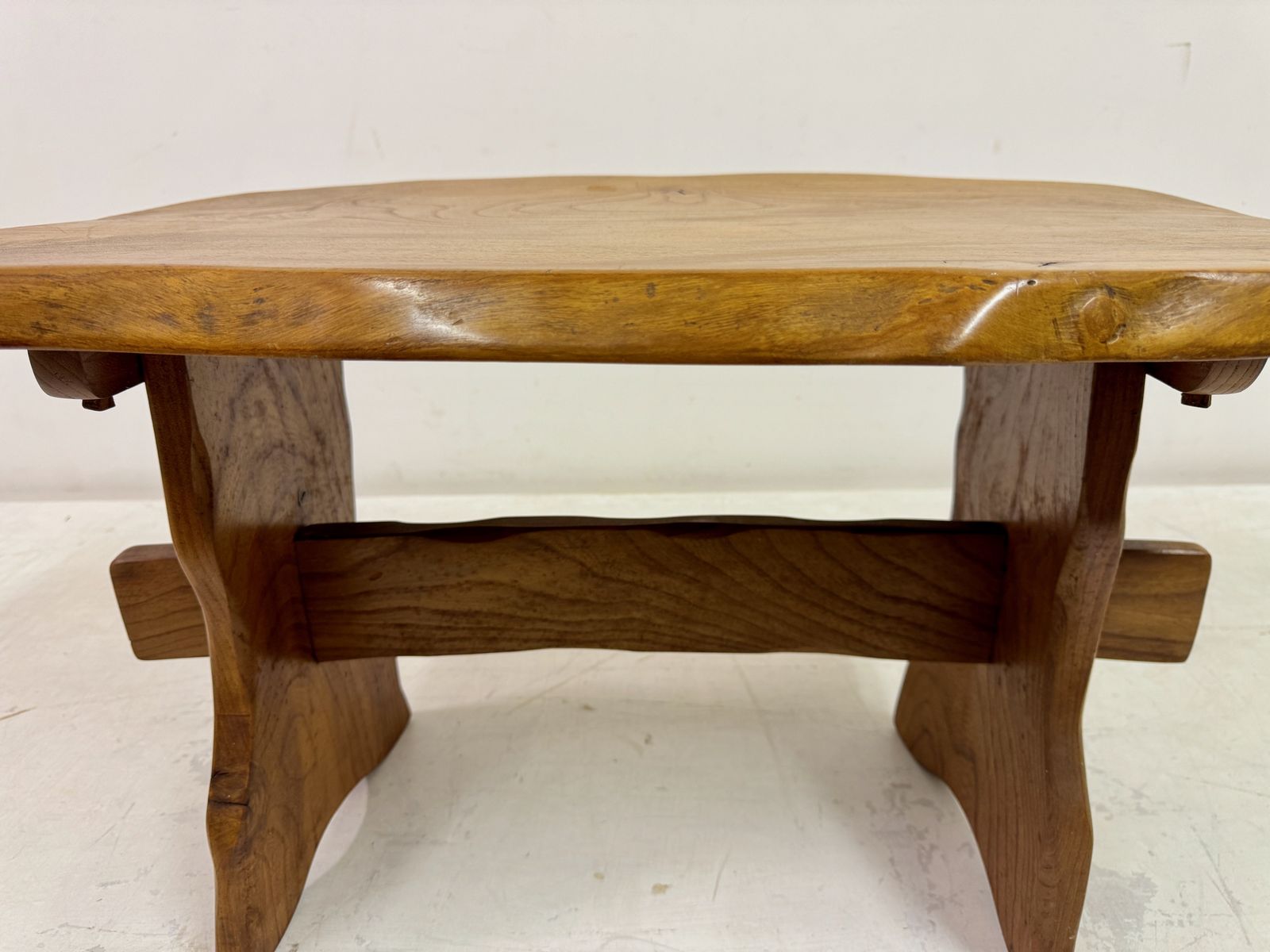 Mid Century Elm Side Table photo buy