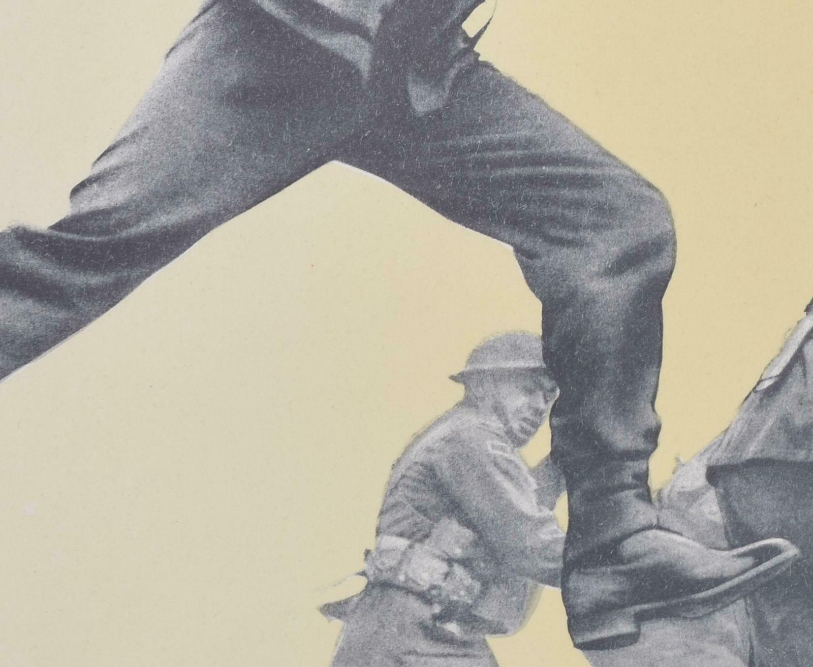Back Them Up! Original Vintage Ww2 Soldiers Poster 1940 photo Art