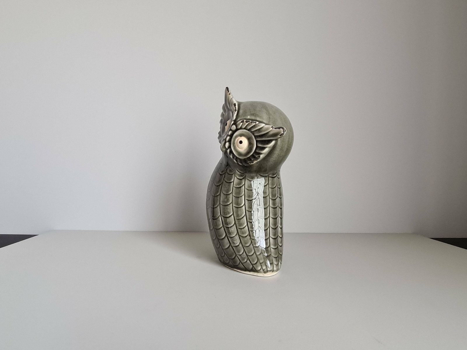 Owl Or Decorative Owl / Collection / Ceramic / Vintage / France / 60s / Mid Century / 20th Century / French Riviera photo Art
