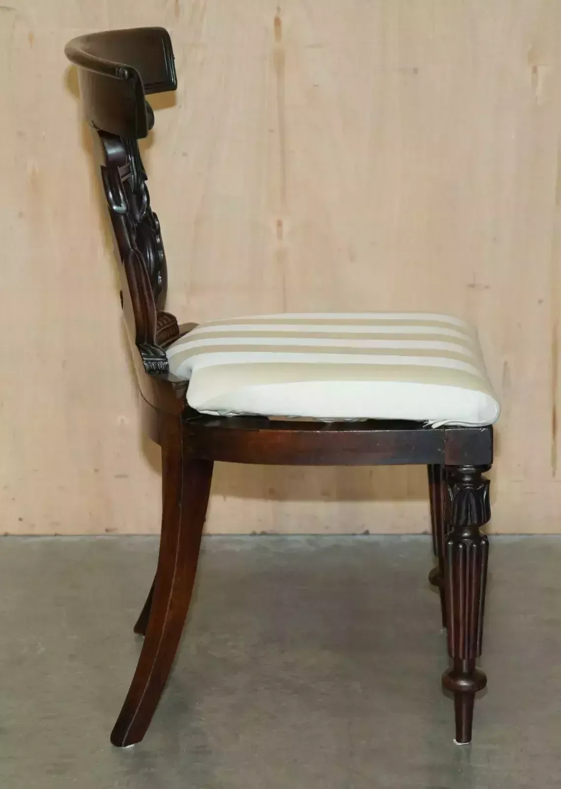 photo for sale Six Gillows Of Lancaster Attributed Antique Rosewood Regency 1810 Dining Chairs