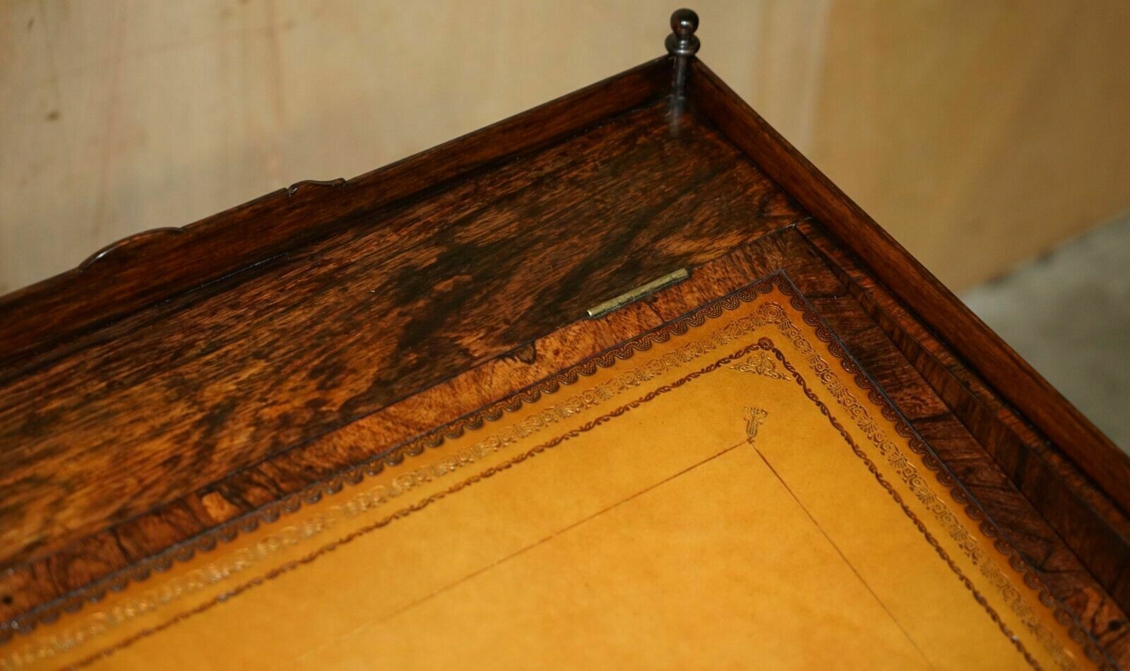Antique Original Regency Circa 1810 1820 Rosewood Brown Leather Davenport Desk photo 2350.0
