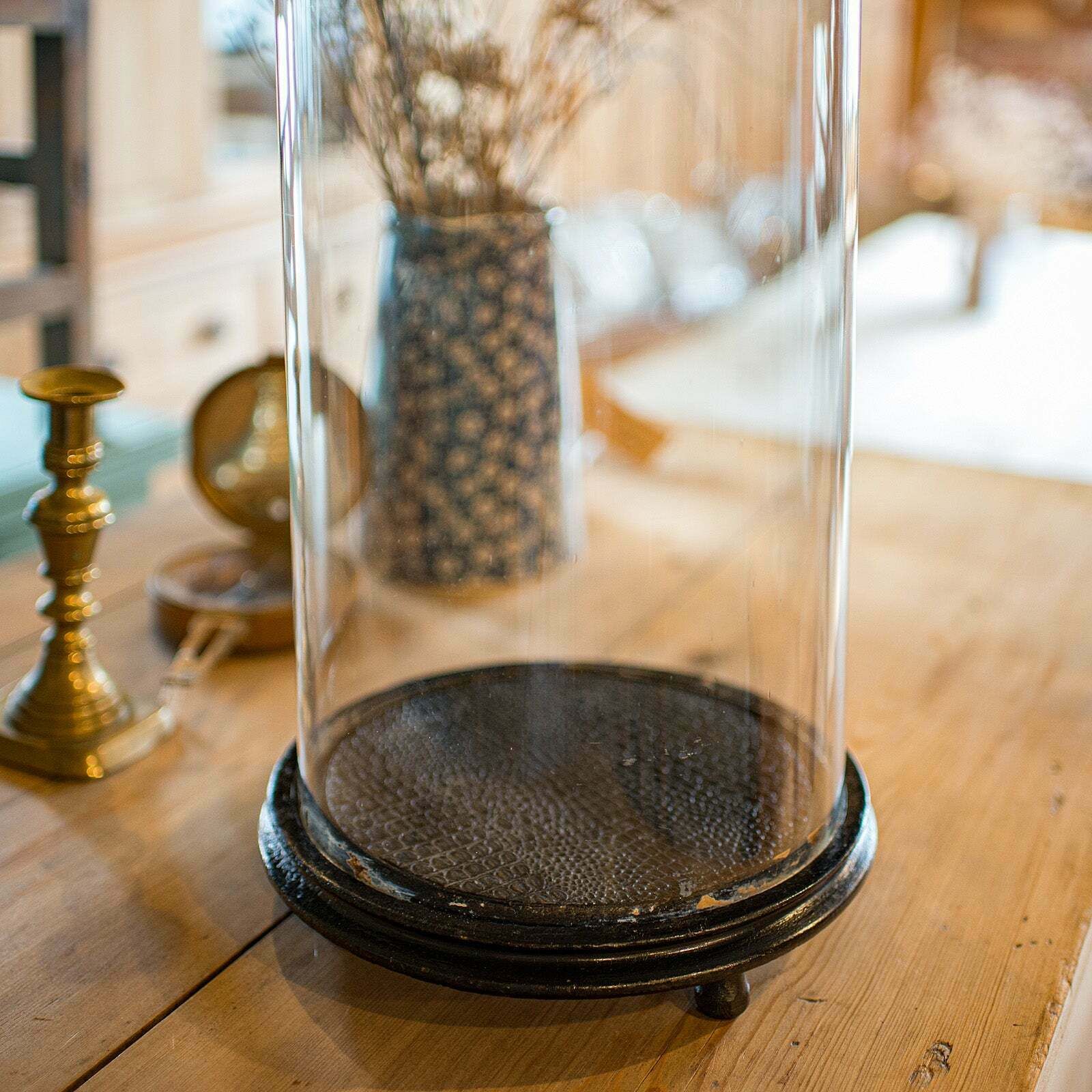 Tall Antique Taxidermy Showcase, English, Display Dome, Specimen Case, Victorian photo vinterior