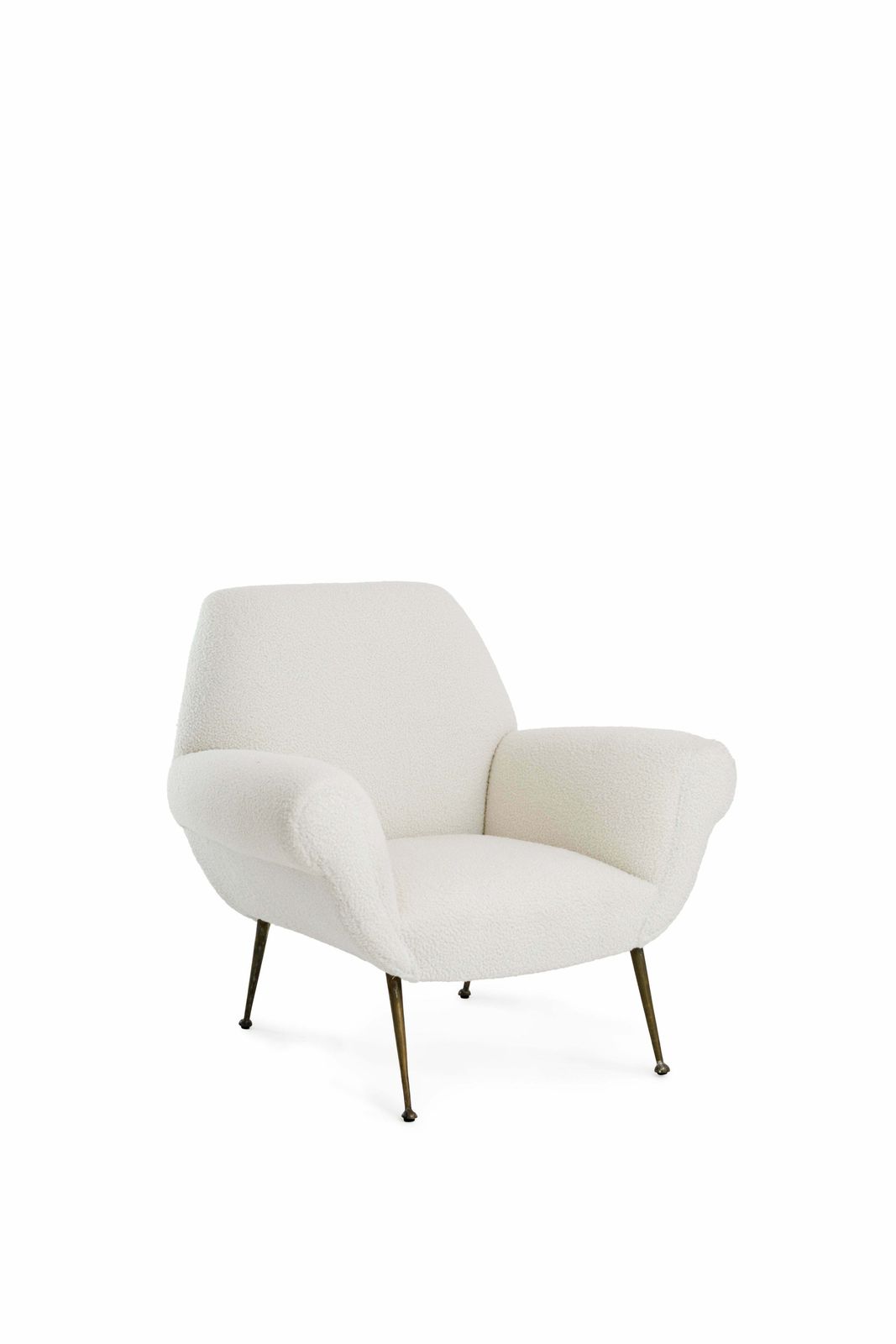 Reupholstered Pair Of Armchairs By Gigi Radice For Minotti