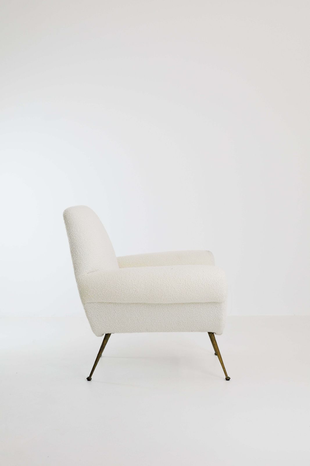 Reupholstered Pair Of Armchairs By Gigi Radice For Minotti photo Furniture