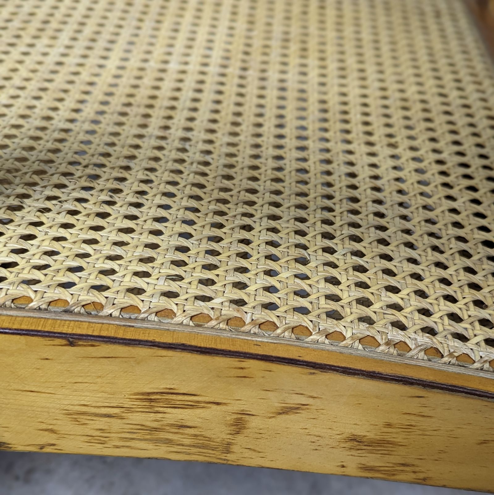 1940s Wood And Rattan Sun Lounger photo buy