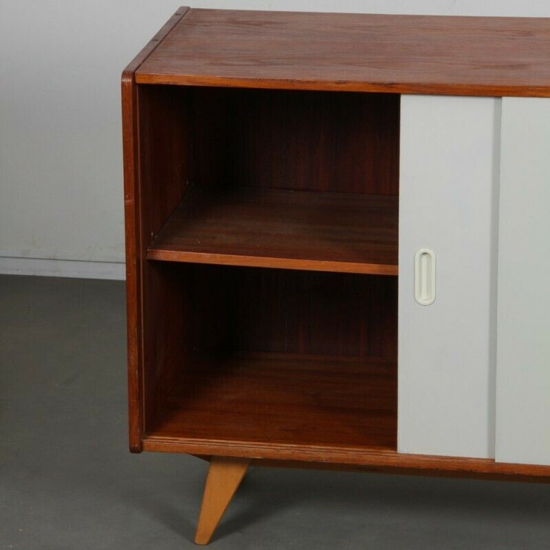 Oak Chest Of Drawers, Model U 452 By Jiri Jiroutek, 1960 photo for sale