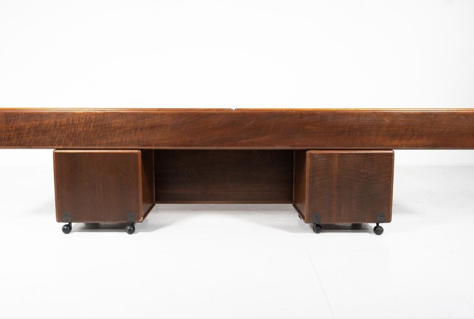 photo for sale Mid Century Modern Bed With Nightstands By Fabio Lenci For Bernini, Italy, 1970s