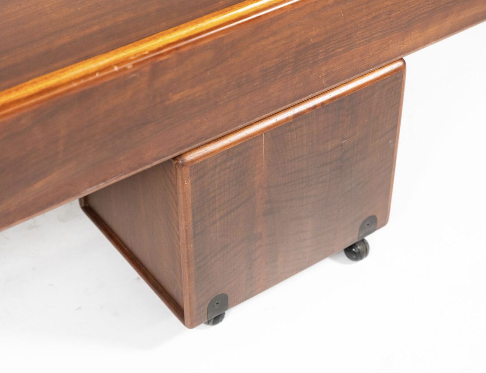 photo buy Mid Century Modern Bed With Nightstands By Fabio Lenci For Bernini, Italy, 1970s