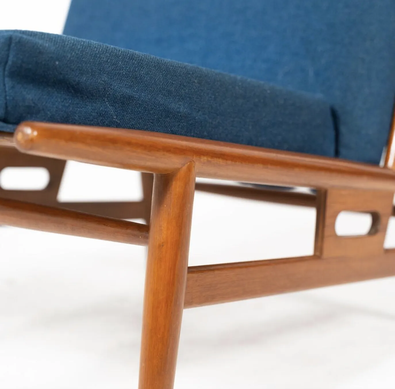 4550.0 Mid Century Modern Pair Of Armchairs By Isa, Italy, 1960s photo