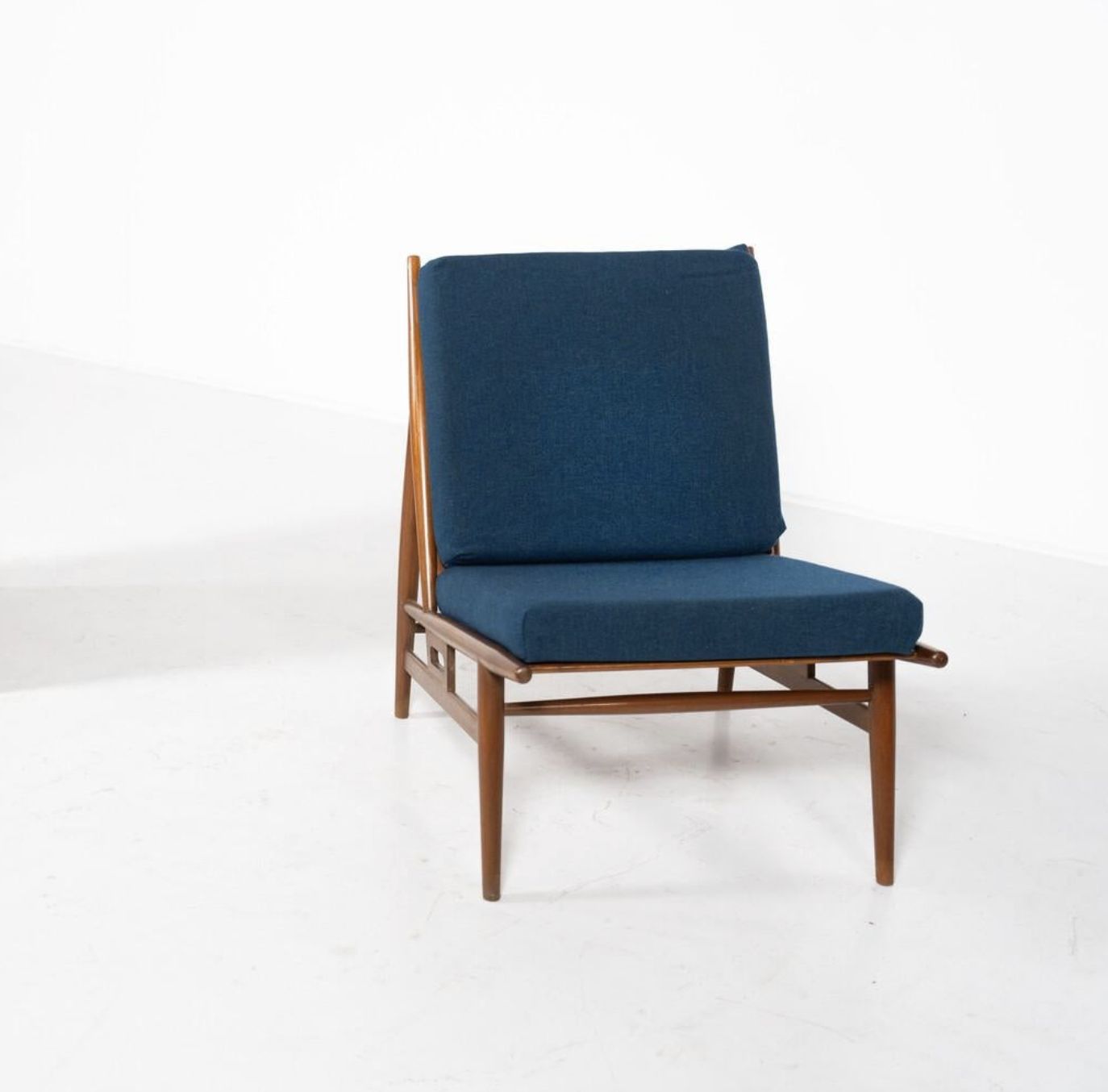 photo vintage Mid Century Modern Pair Of Armchairs By Isa, Italy, 1960s