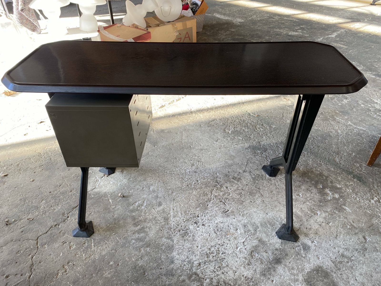 Arco Series Desk With Drawer By Bbpr For Olivetti Synthesis, 1960s photo 851.0