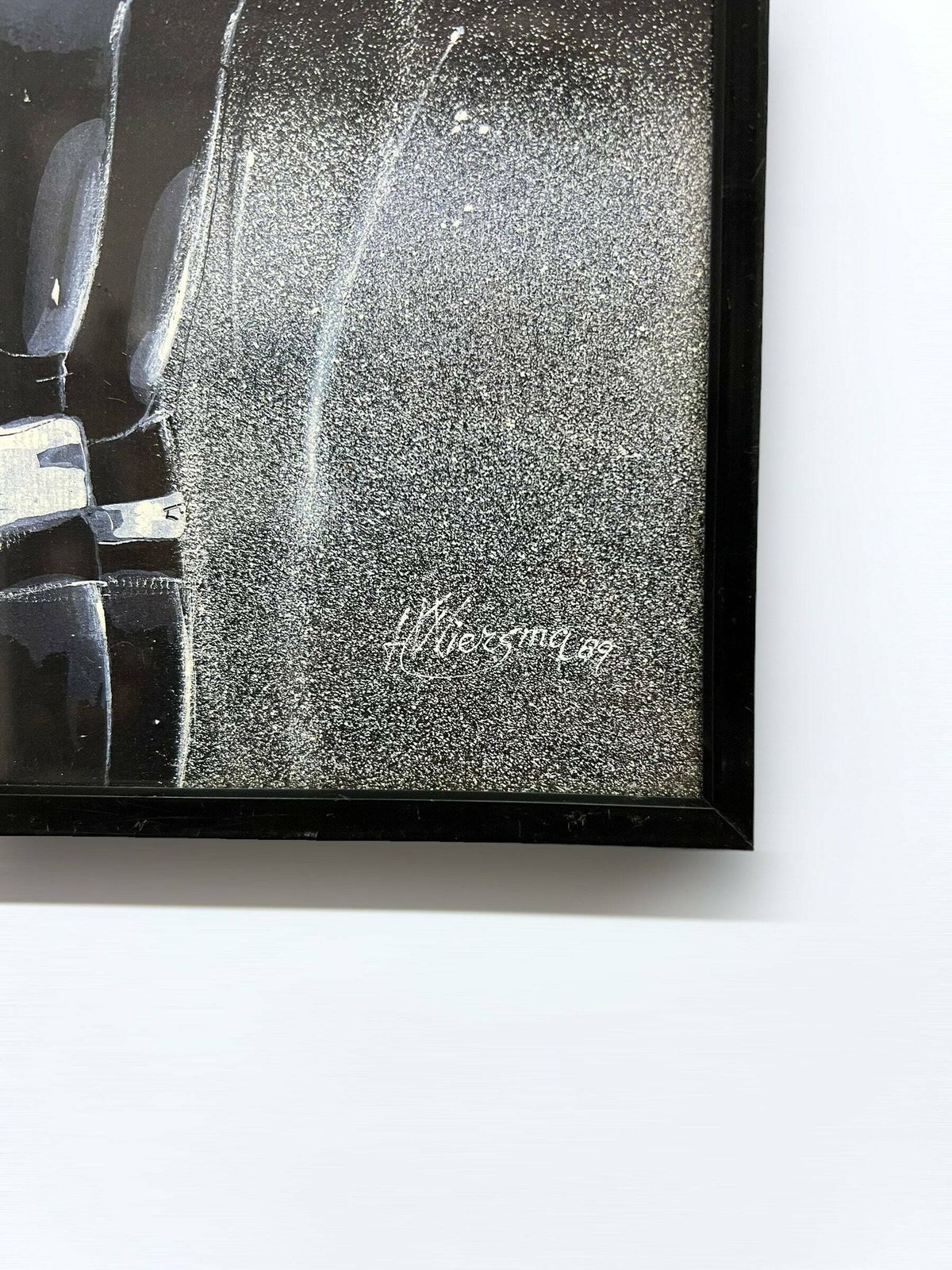 1980s Wall Art Retrowave, Volleyball Match, Postmodern Wall Art, Noir Interior Design, H. Wiersma 1989 photo furniture