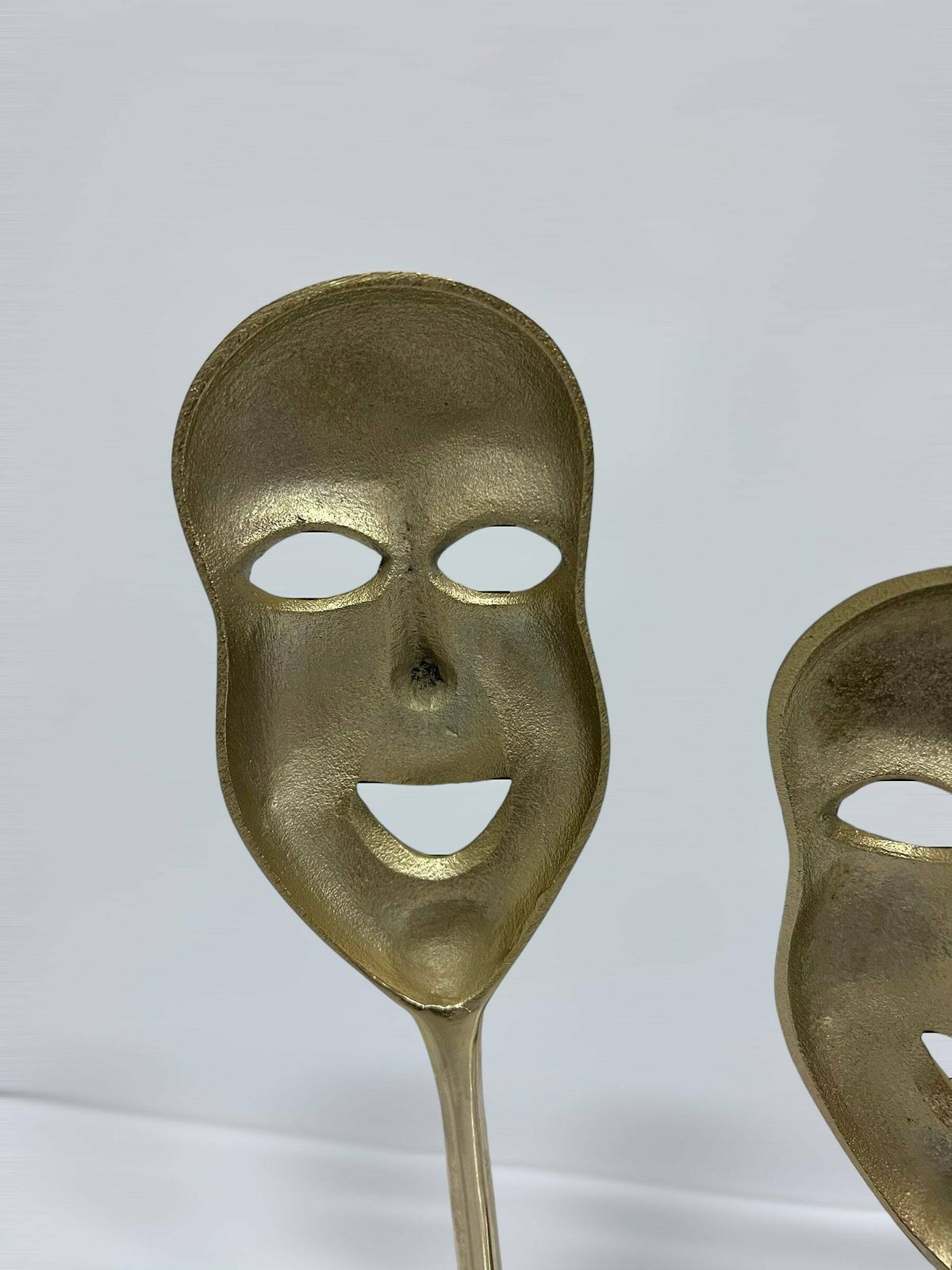 3 Vintage Masks Decoration, Venetian Face Masks, Comedy Smiling Faces, Nineties Home Decor, Theater And Movie Gift photo vintage