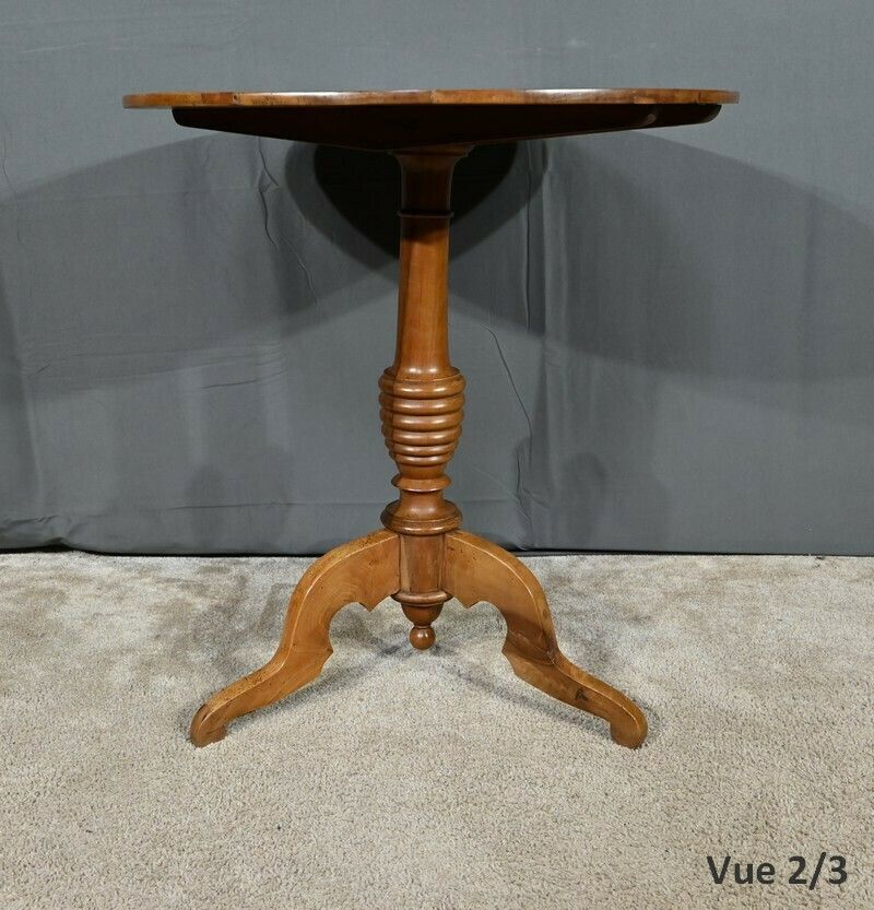 Walnut Pedestal Table, Louis Philippe Period – 1st Part 19th Century photo buy