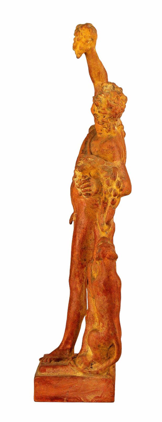 Early 20th Century Italian Terracota Sculpture Of God Bacchus By Dini E Cellai Signa photo for sale