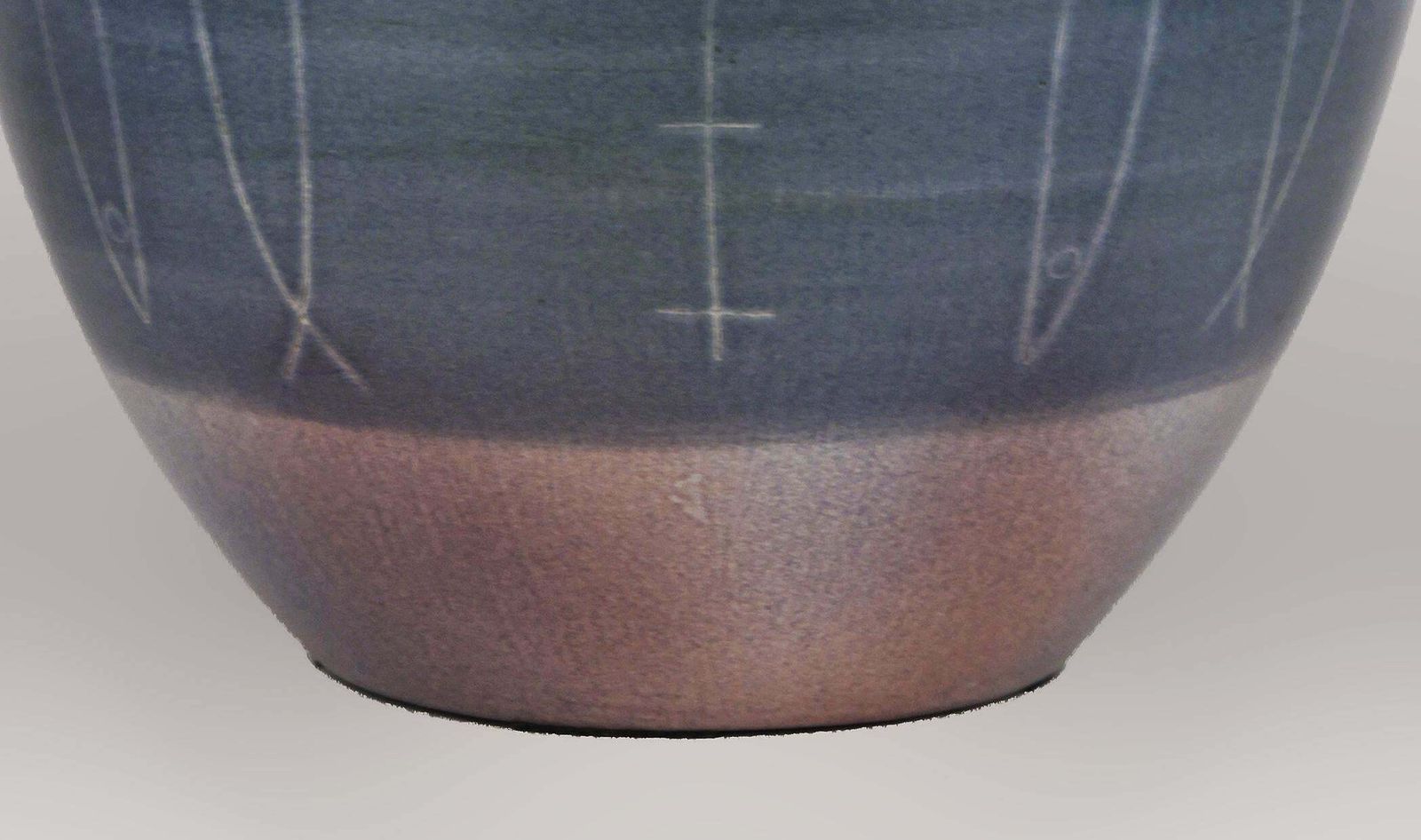 Art Déco Italian Glazed Ceramic Vase/Amphora With Handle And Double Spout photo Home Decor