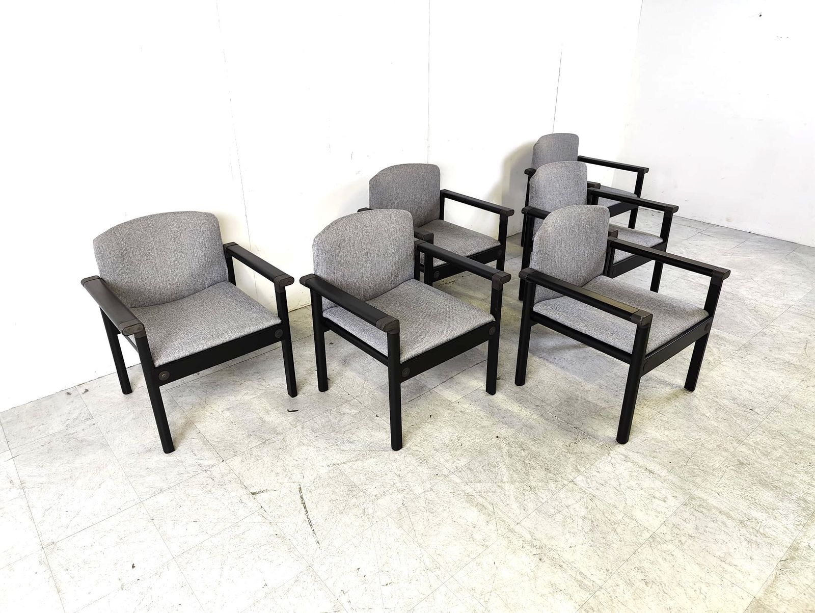 Vintage Armchairs By Gerd Lange, 1970s   Set Of 6 photo buy