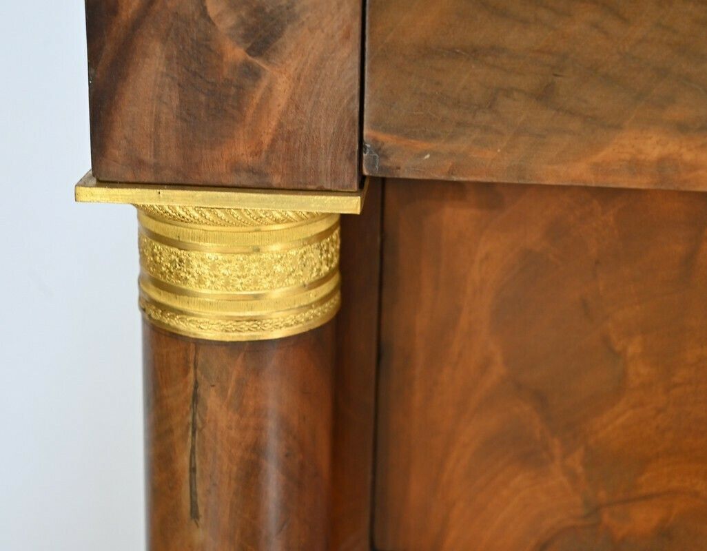 Furniture Mahogany Chest Of Drawers, Empire Period – Early 19th Century photo